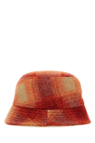 Isabel Marant Cappello Da Pescatore Haley In Misto Poliestere Ricamato Donna In Neutral