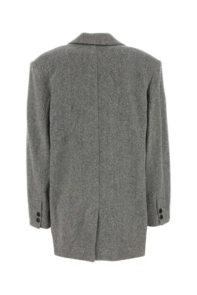 Isabel Marant Étoile Isabel Marant Etoile Embroidered Wool Blend Cikaito Blazer