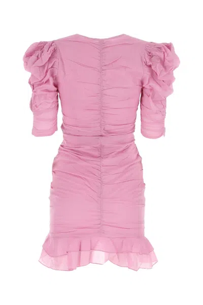 Isabel Marant Étoile Isabel Marant Etoile Pink Cotton Sireny Mini Dress
