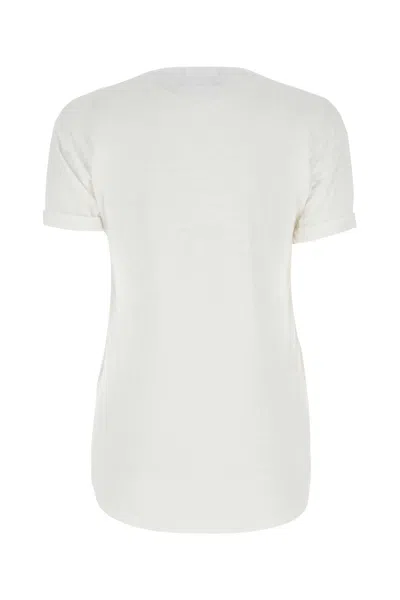 Isabel Marant Étoile Koldi Logo Print T-shirt In White