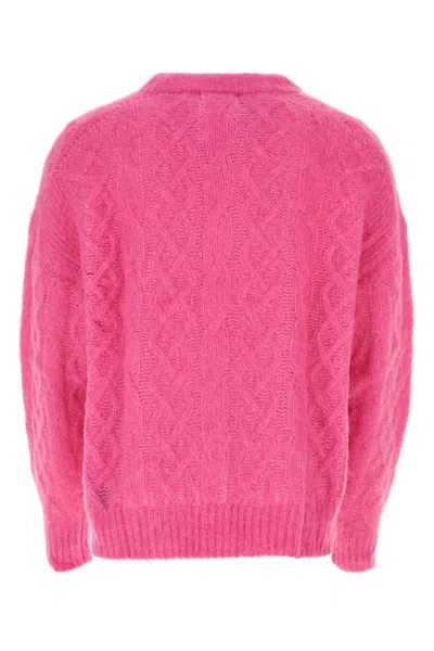 Isabel Marant Fucsia Alpaca Blend Anson Sweater