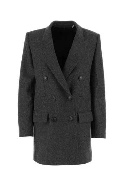 Isabel Marant Floyd Double-breasted Wool Coat