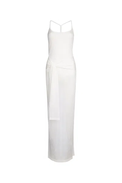 Jacquemus Off White The Maille Dress Knot