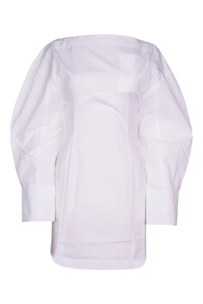 Jacquemus La Casaco Long Sleeve Cotton Shirtdress