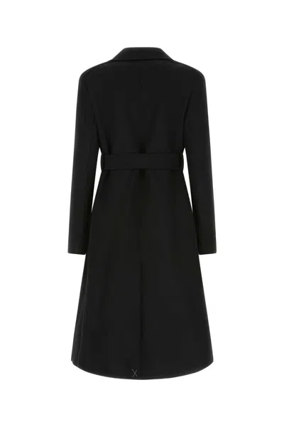 Jil Sander Coat 05 Bonded Soft Diagonal Wool And Nylon