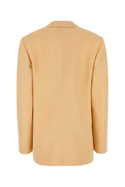 Jil Sander Oversized Blazer With Padded Shoulders And Long Sleeves
