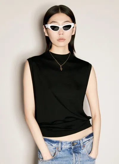 Dolce & Gabbana Women Cat-eye Sunglasses In White