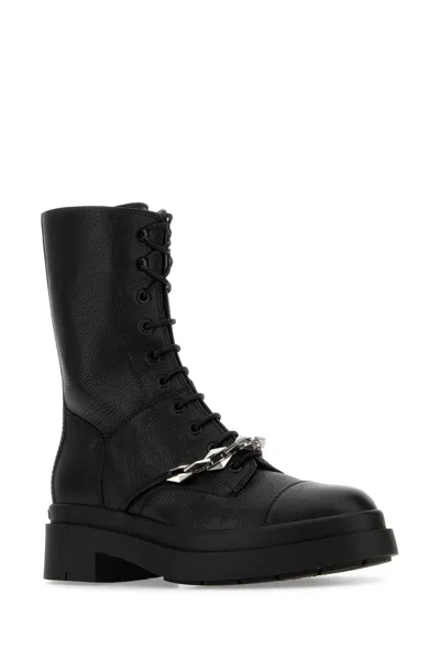Jimmy Choo Black Nari Ankle Boots