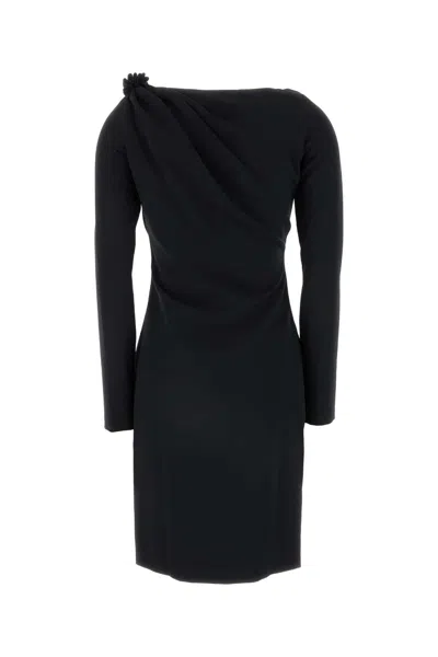 Jw Anderson Abito In Misto Poliestere Stretch Nero Donna