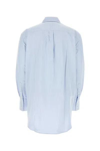 Jw Anderson Light Blue Oxford Oversize Shirt
