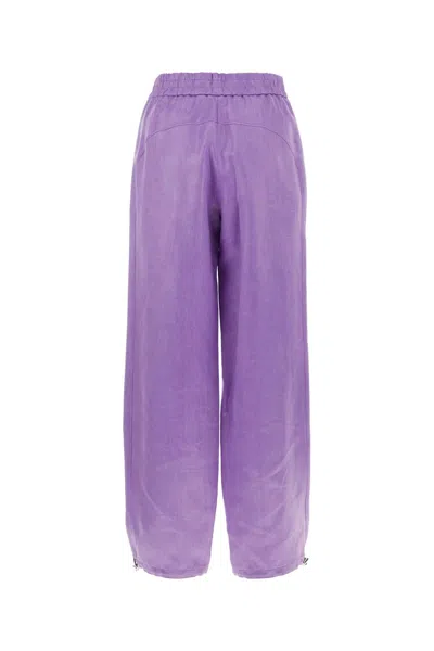 Jw Anderson Drawstring-hem Wide-leg Trousers