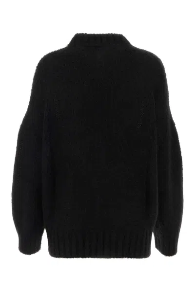 Jw Anderson Women's Two-tone Acrylic Blend Sweater | Size Small | Kw1018yn0272 Color 903