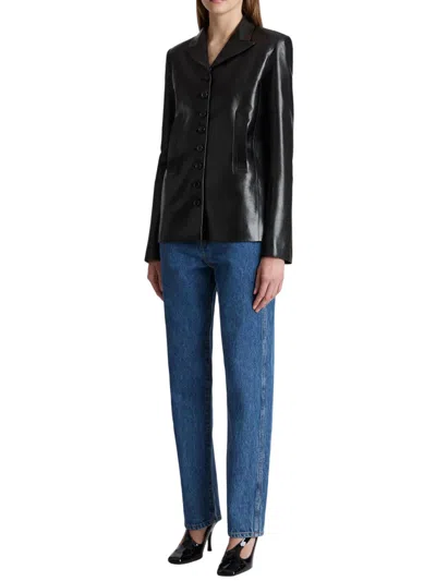 Khaite Daniella High-waisted Denim Jeans