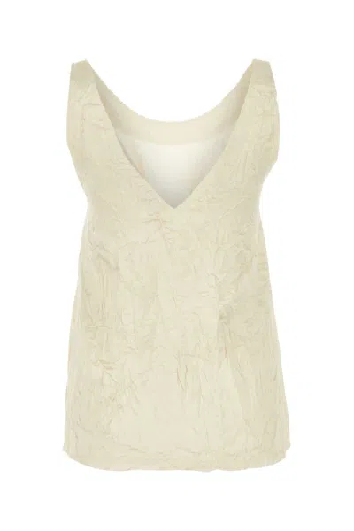 Lanvin Ivory Viscose Top