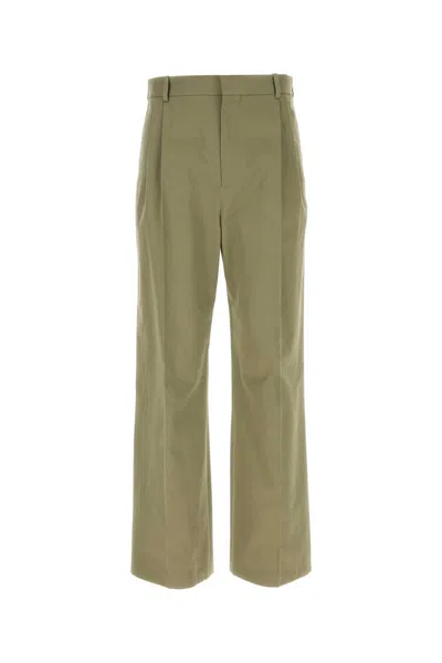 Loewe Buttoned Back Pocket Wide Leg Trousers
