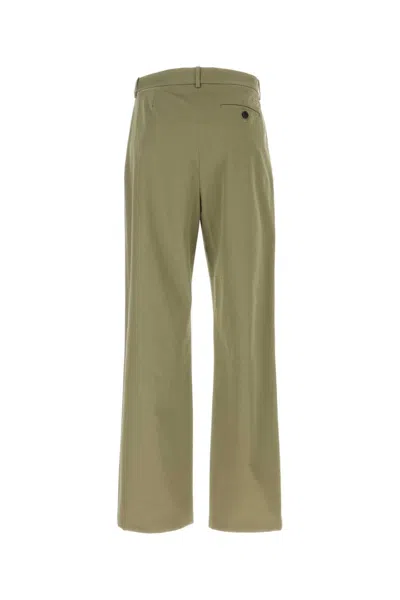 Loewe Buttoned Back Pocket Wide Leg Trousers