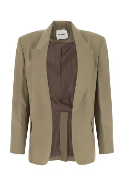 Low Classic Wool Blazer With Back Slit