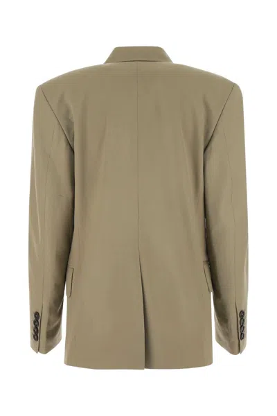 Low Classic Wool Blazer With Back Slit
