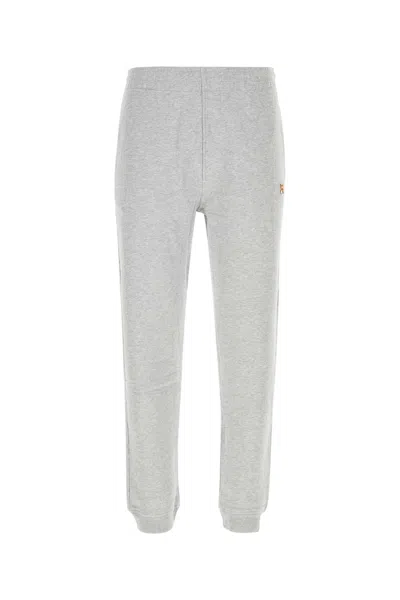 Maison Kitsuné Cotton Joggers With Back Pocket And Elastic Waistband