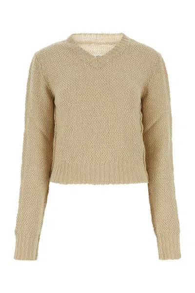 Maison Margiela Beige Hemp Sweater