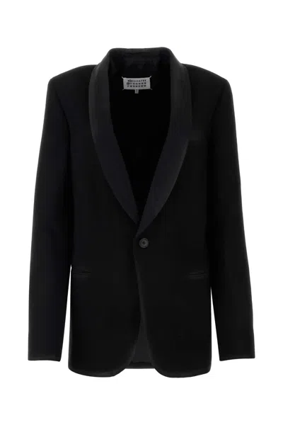 Maison Margiela Wool Single-breasted Blazer Jacket
