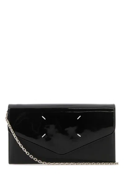 Maison Margiela Black Leather Wallet