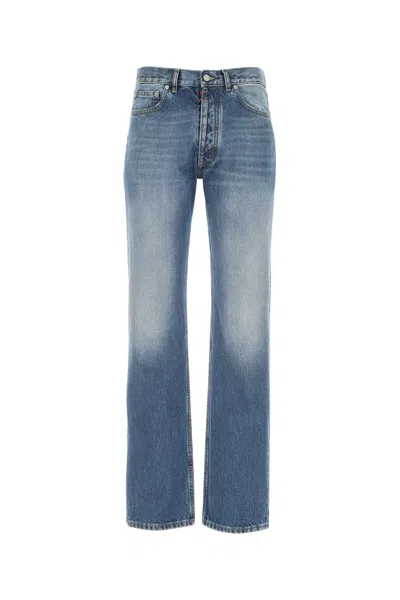 Maison Margiela Vintage Wash Denim Jeans Stitches On Back