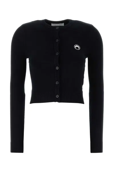 Marine Serre Core Knit Cardigan