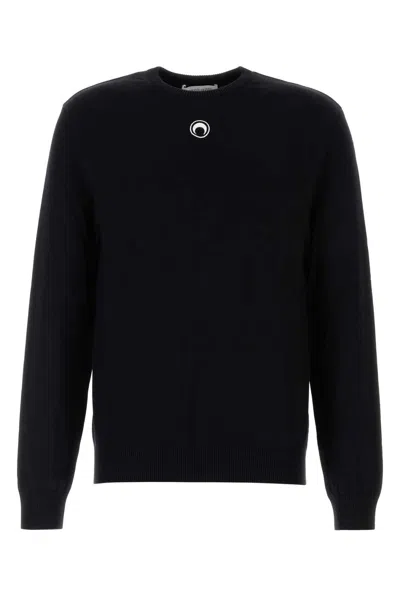 Marine Serre 'lune Logo' Crew Neck Sweater