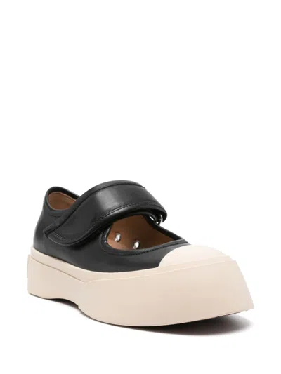 Marni Pablo Mary Jane Nappa Leather Sneakers
