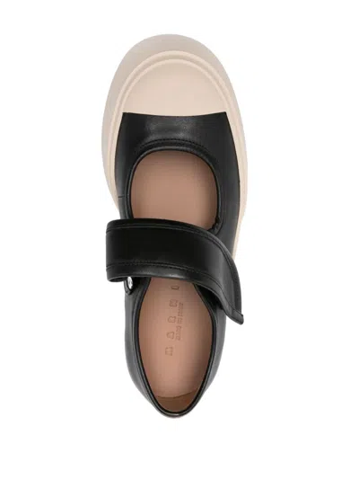 Marni Pablo Mary Jane Nappa Leather Sneakers