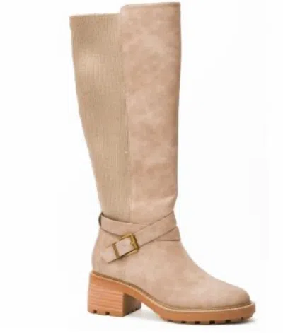 Corkys Footwear Women's High There Boots In Taupe In Grey