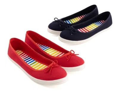 Andrea Duo Combo Women's Ballerinas Pairs Pack In Multi