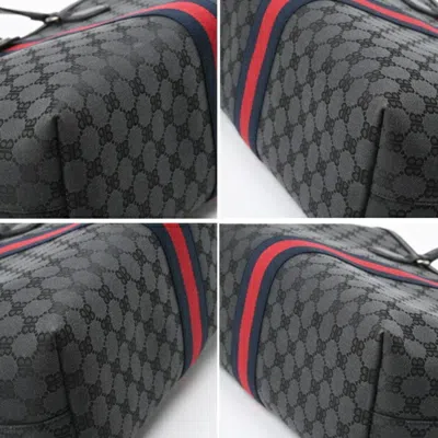 Pre-owned Balenciaga Black Canvas Leather Tote Bag ()