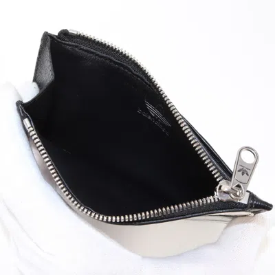 Pre-owned Balenciaga Black Leather Coin Purse/coin Case ()