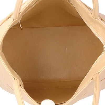 Pre-owned Chanel Caviar Skin Beige Caviar Leather Tote Bag ()