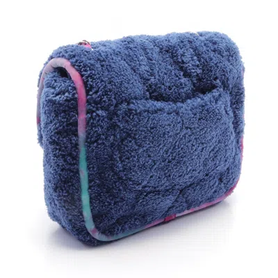 Pre-owned Chanel Multi-color Navy Shoulder Bag () In Multi-color, Navy