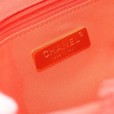 Pre-owned Chanel Pink Canvas Shoulder Bag ()