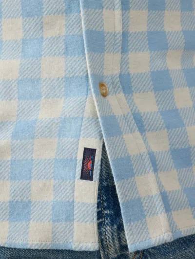 Faherty Legend Sweater Shirt In Valley Creek Gingham