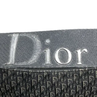Pre-owned Dior Christian  Black Canvas Shoulder Bag ()