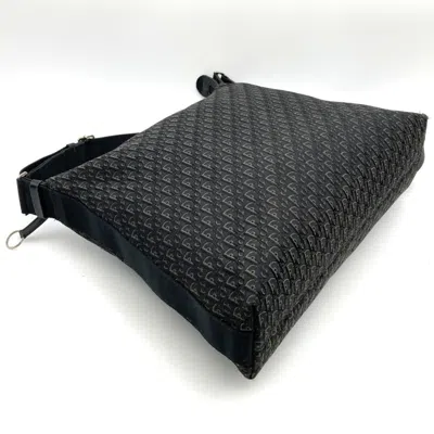 Pre-owned Dior Christian  Black Canvas Shoulder Bag ()