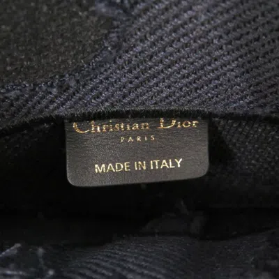 Pre-owned Dior Christian  Camouflage Navy Canvas Fanny Pack Saddle Bag () In Camouflage, Navy