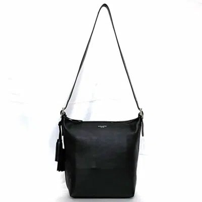 Pre-owned Coach Black Leather Shoulder Bag ()