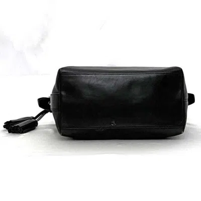 Pre-owned Coach Black Leather Shoulder Bag ()