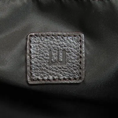 Pre-owned Dunhill Brown Canvas Shoulder Bag ()