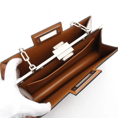 Pre-owned Fendi Brown Leather Shoulder Bag ()