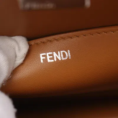 Pre-owned Fendi Brown Leather Shoulder Bag ()