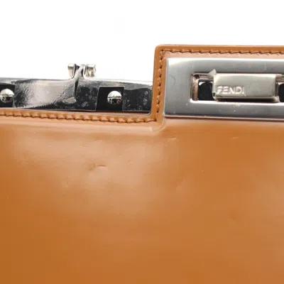 Pre-owned Fendi Brown Leather Shoulder Bag ()
