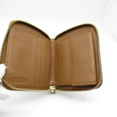 Pre-owned Furla Brown Leather Wallet (bi-fold) ()