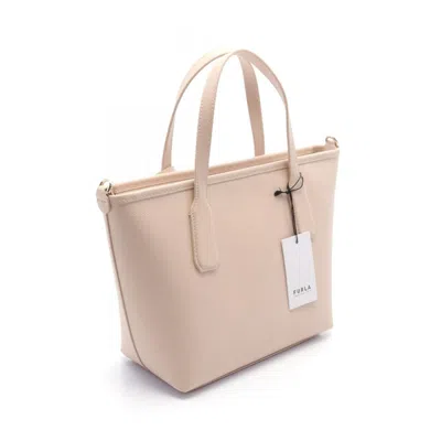 Pre-owned Furla Pink Leather Tote Bag ()